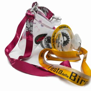 Nastri portabicchieri da collo